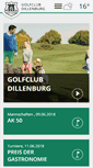 Mobile Screenshot of gc-dillenburg.de